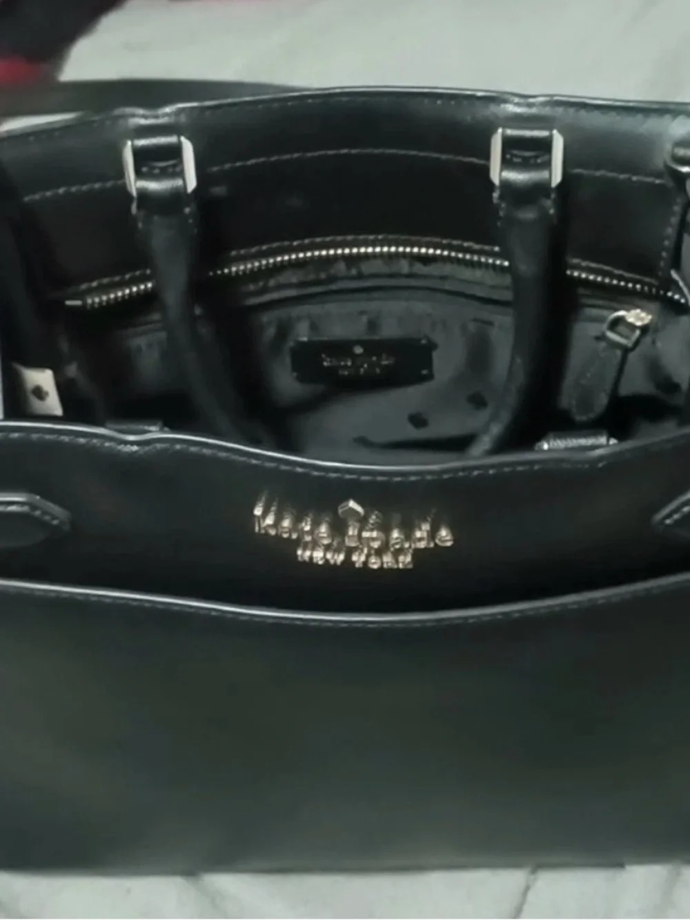 kate spade sleek black